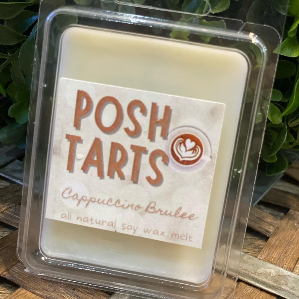 New! Cappuccino Brûlée Wax Melts by Posh Tarts!